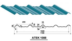 Tấm lợp Austnam ATEK1088