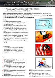 Hướng dẫn lợp tôn Austnam tiêu chuẩn Úc