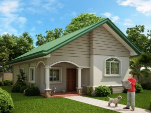 nhà cấp 4 mái tôn nông thôn