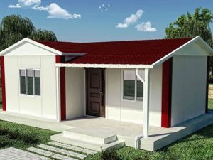 nhà cấp 4 mái tôn nông thôn