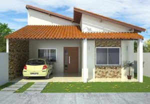 Mẫu nhà cấp 4 mái tôn nông thôn