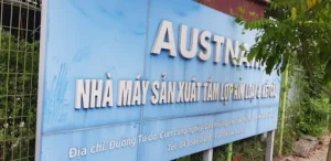 Nhà máy sản xuất tấm lợp tôn Austnam của Công ty Cổ phần Austnam